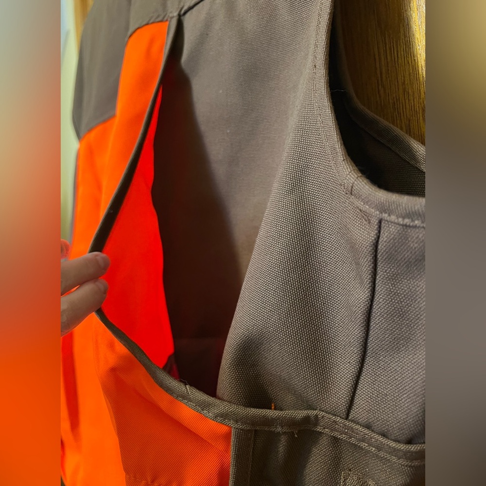 Gamehide Lightweight Dove & Upland Vest Dark Brown/Blaze Orange - Picture 14 of 16